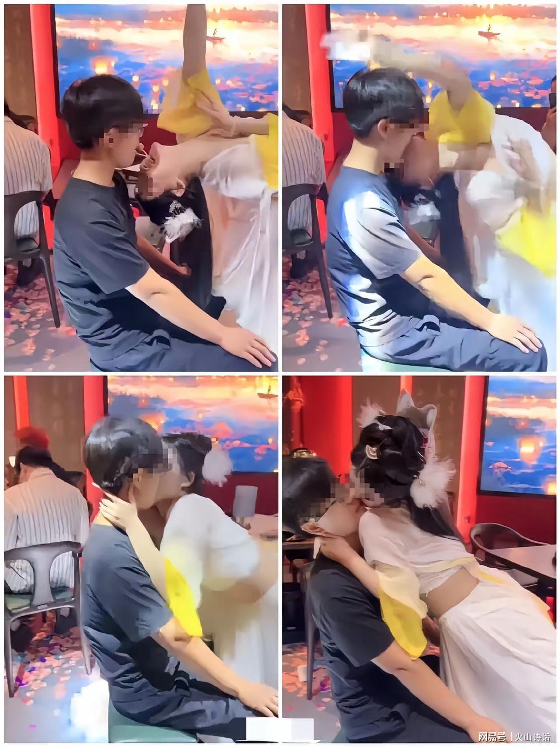 太龌龊了！杭州一酒馆让女舞者叼着棒棒糖口喂顾客，冲上4.9高分